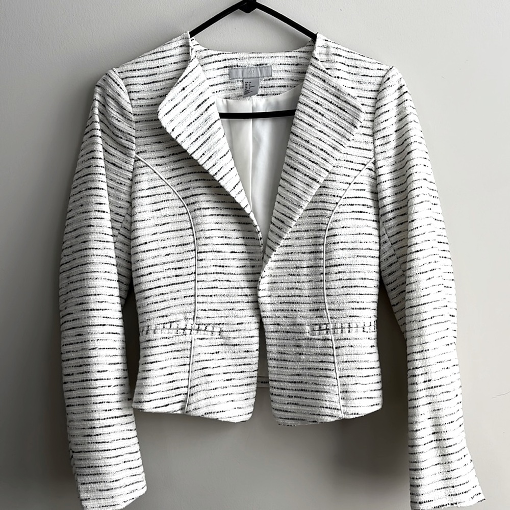 White blazer